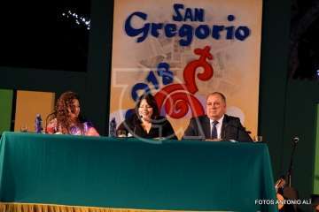 Pregón de las fiestas de San Gregorio 2018, en imágenes (II) (Foto Antonio Alí)